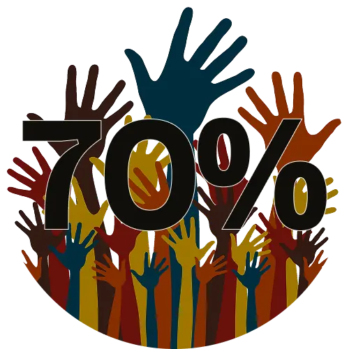 FlyX Coin 70% for Public 